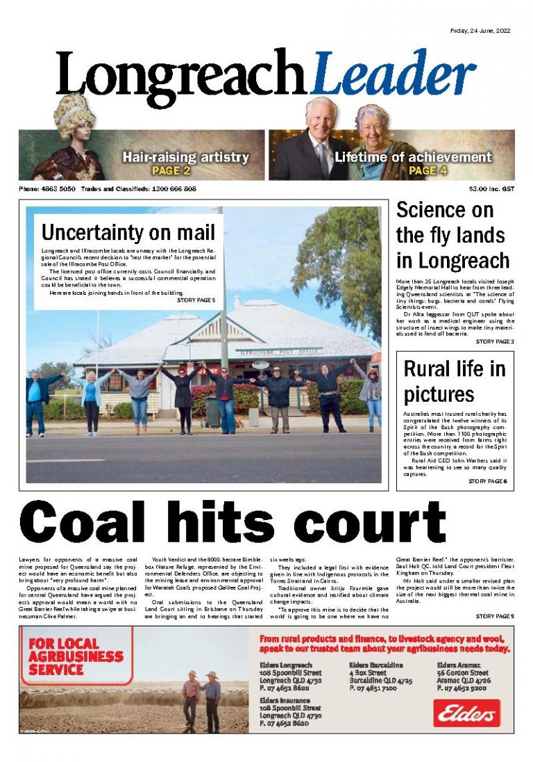 Longreach Leader Today – 24th June 2022