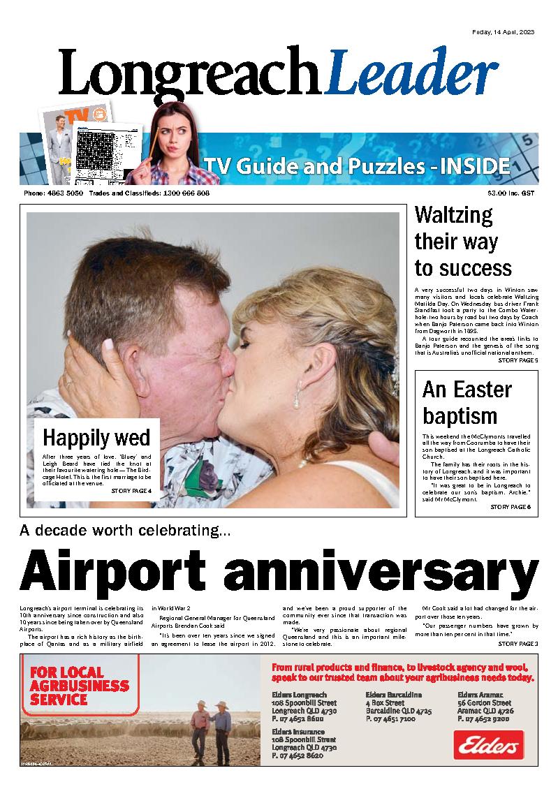 Longreach Leader Today 14th April 2023 Leader Today