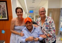 Ben came home for Christmas