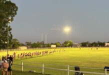 Juniors tackle rugby clinic