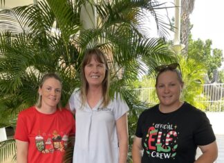 Christmas lights shine across region