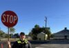 Police step in at crossing