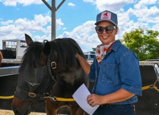 Maree celebrating wins on and off the racetrack